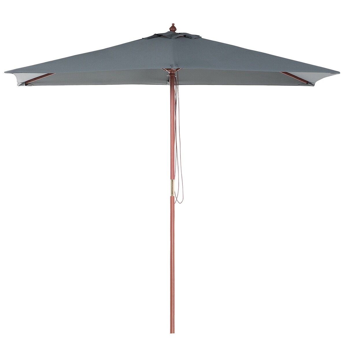 Parasol ogrodowy 195 cm FLAMENCO Ciemnoszary