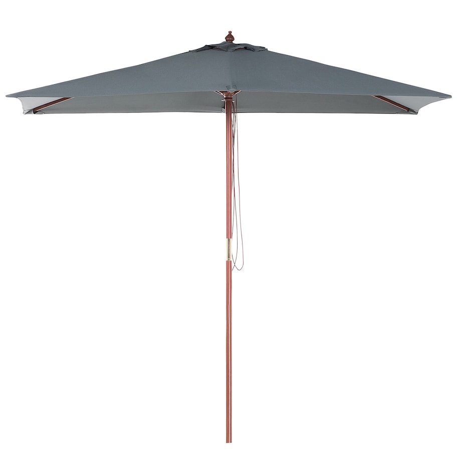 Parasol ogrodowy 195 cm FLAMENCO Ciemnoszary