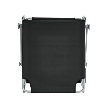 Leżak ogrodowy FOLIGNO Metal Czarny