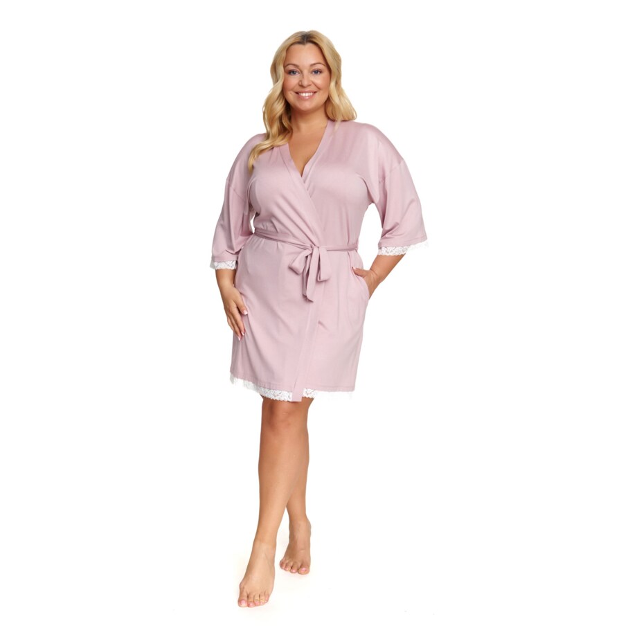 Szlafrok kolor różowy SWW.7155.PAPAYA - XL