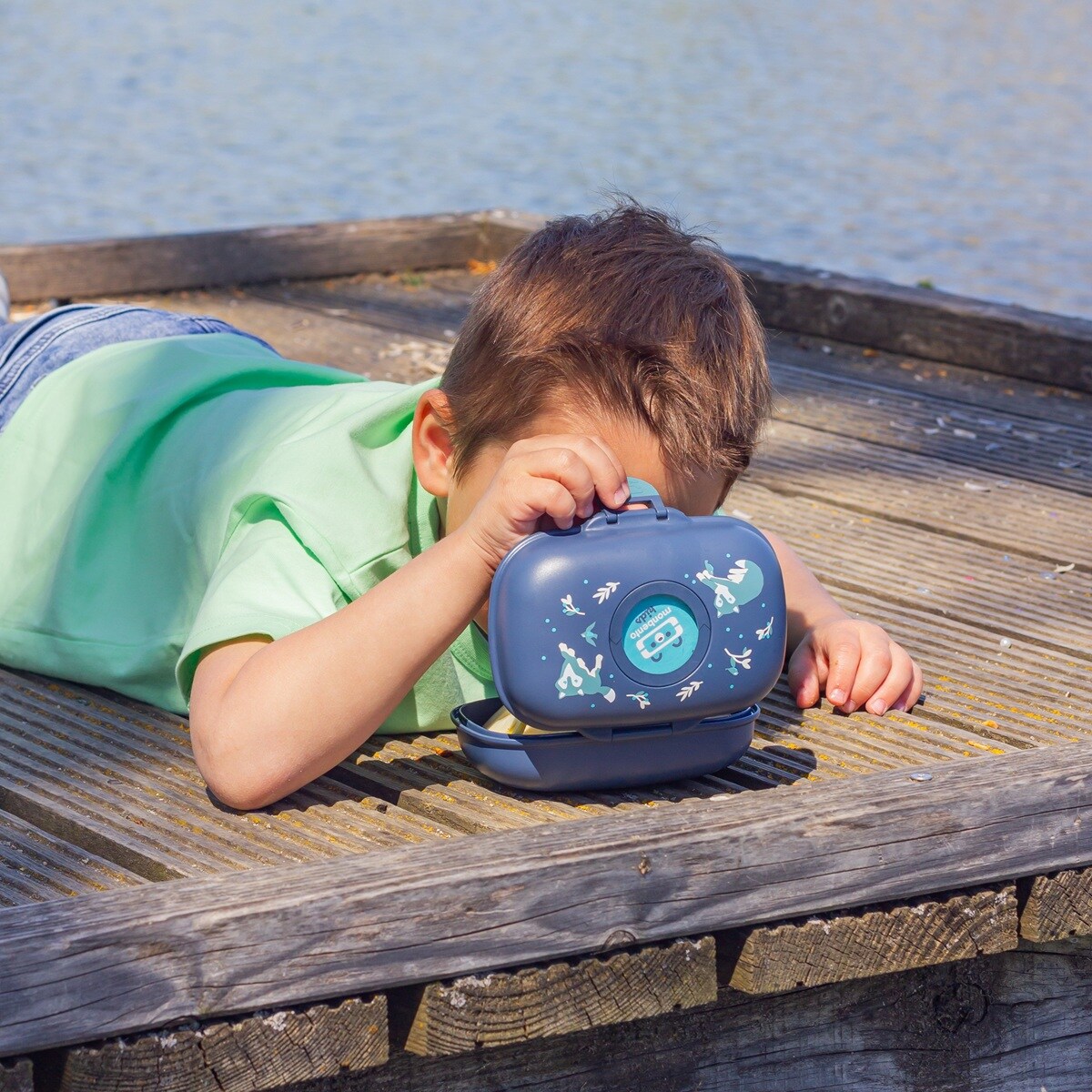 Monbento Gram lunchbox dla dzieci 0,6L Wolf