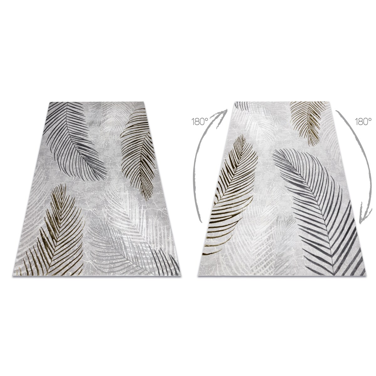 Dywan ALLURE 8752 Liście Palmy - 80x150 cm