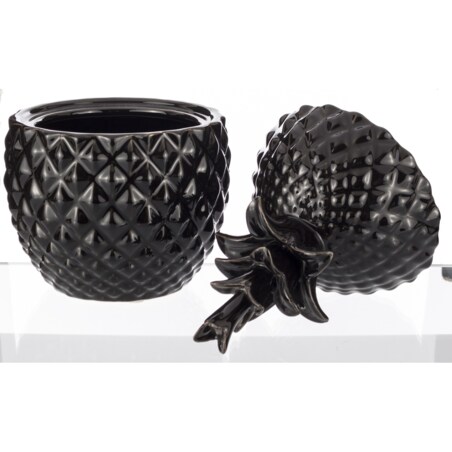 Pojemnik ananas dekoracja 23x12x12 cm PINYA