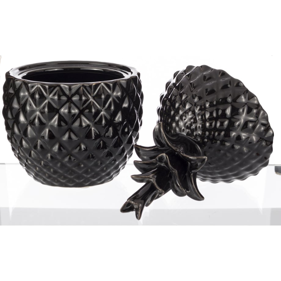 Pojemnik ananas dekoracja 23x12x12 cm PINYA