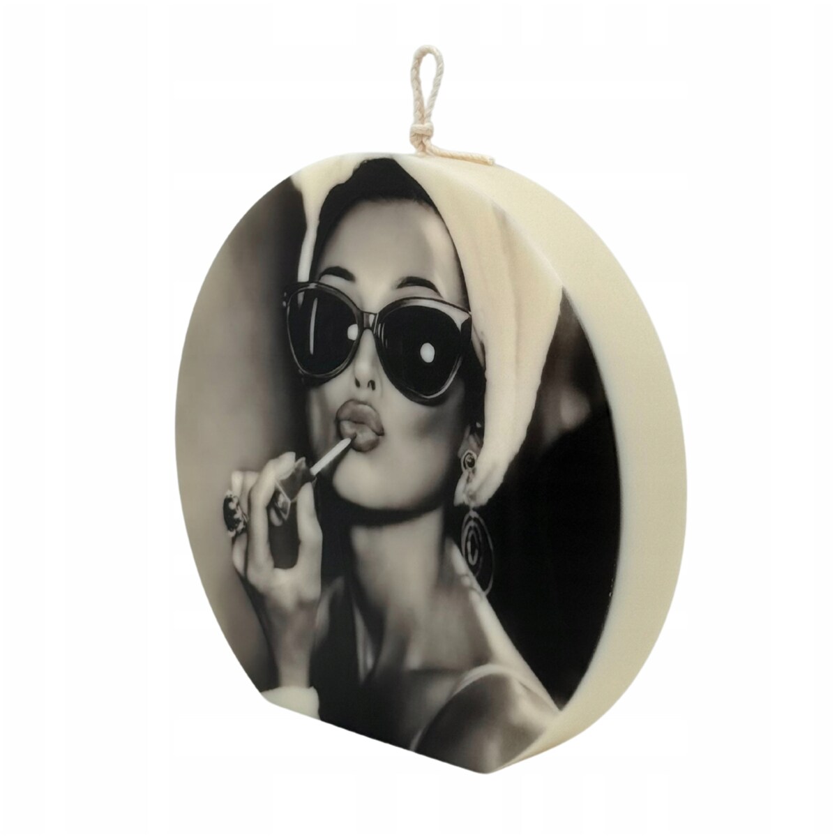 Świeca Sojowa Świeczka Ozdobna Prezent dla Kobiety Dziewczyny Bezzapachowa