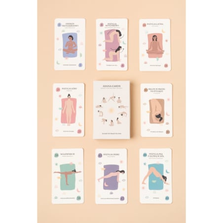 Asana cards - karty do jogi