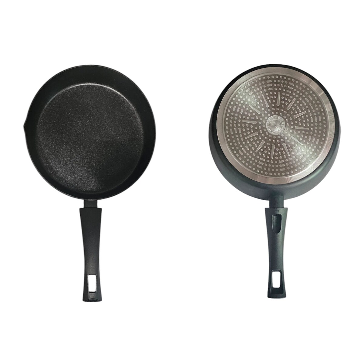 Patelnia tradycyjna do smażenia 28 cm nieprzywierająca NON-STICK czarna indukcja na gaz ZILNER