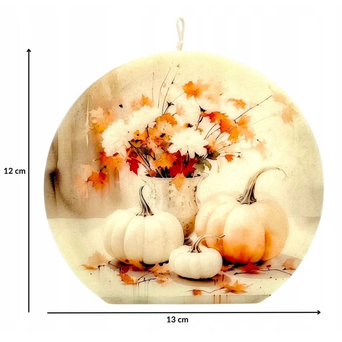 Prezent Dzień Nauczyciela Świeca Sojowa Dynia Świeczka Pumpkin Bezzapachowa