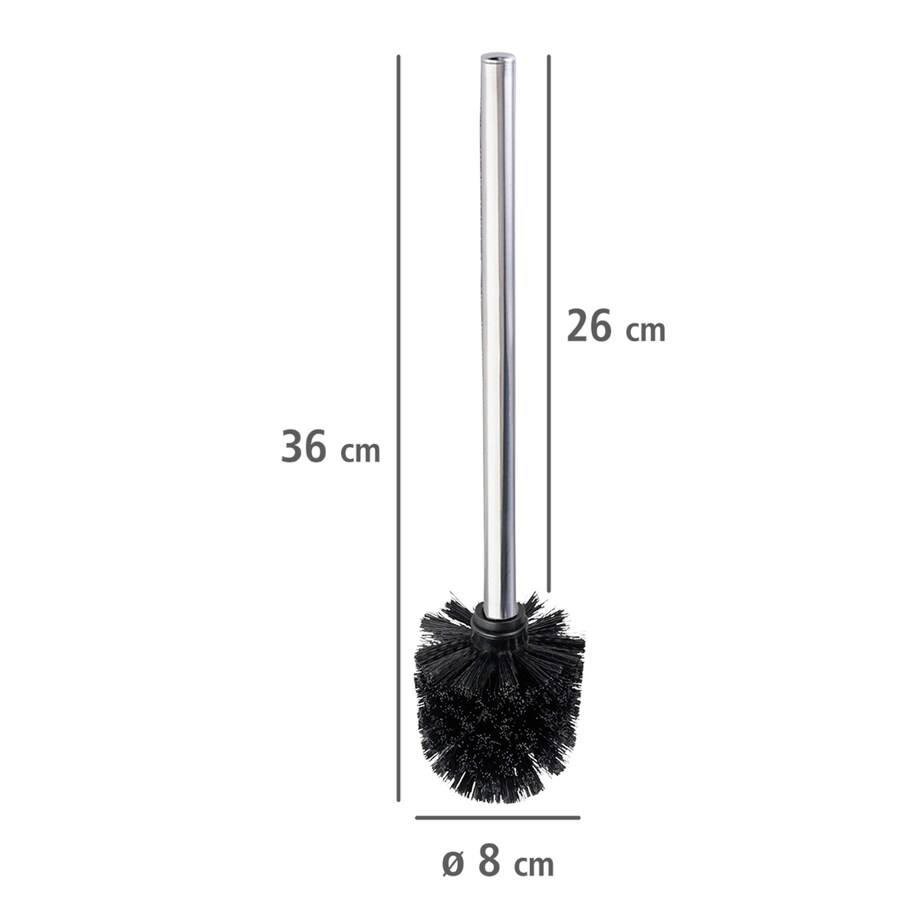 Zestaw 4 szczotek toaletowych z wymienną główką WENKO, Ø 8 cm
