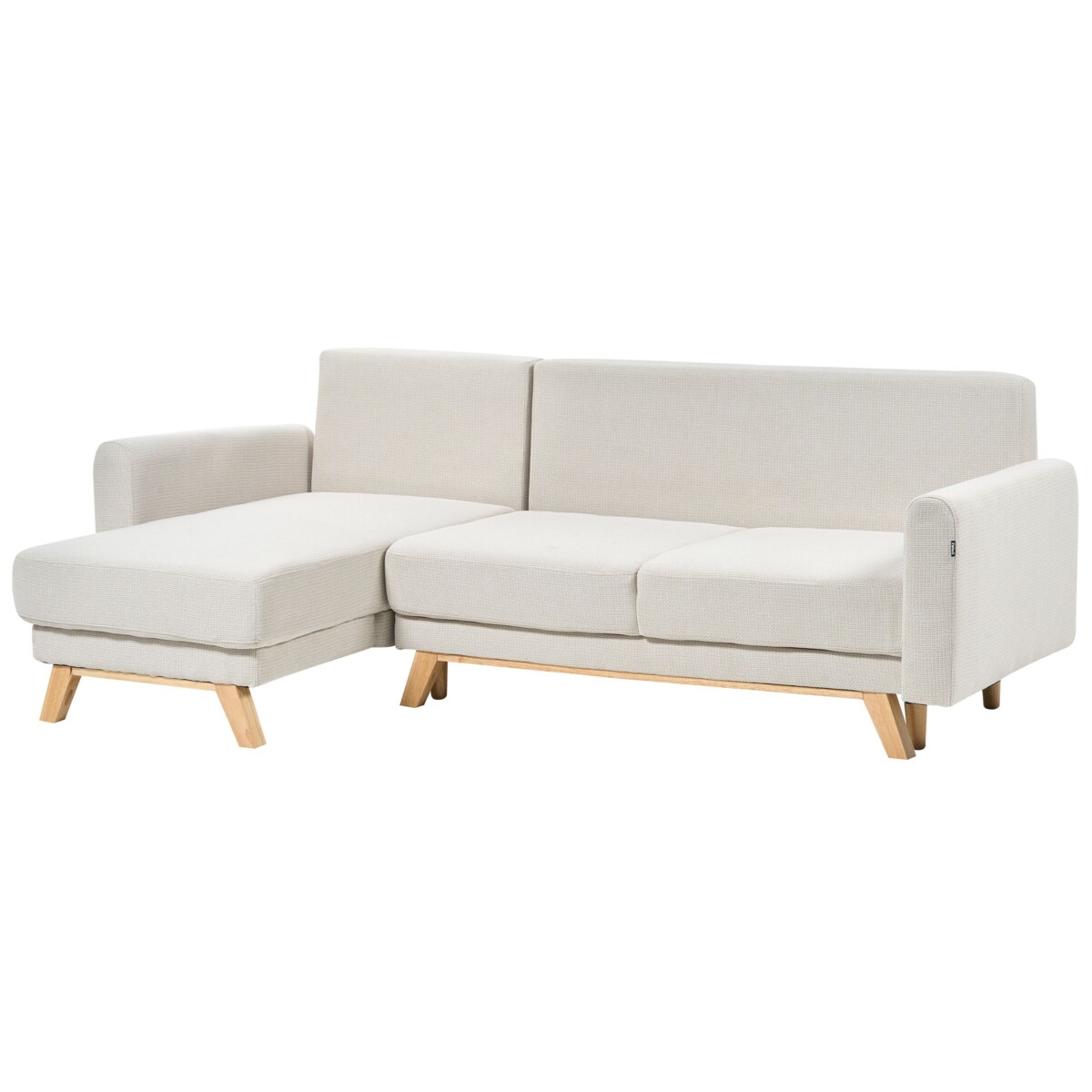 Sofa narożna prawostronna beżowa SIRO