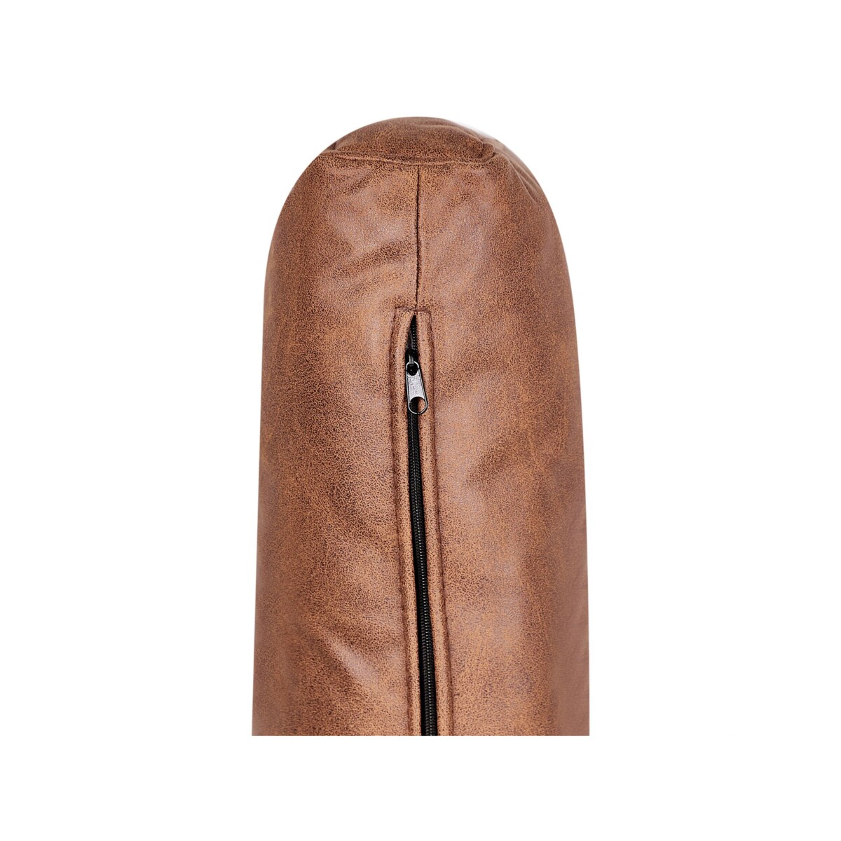 Szezlong lewostronny złoty brąz REBAIS