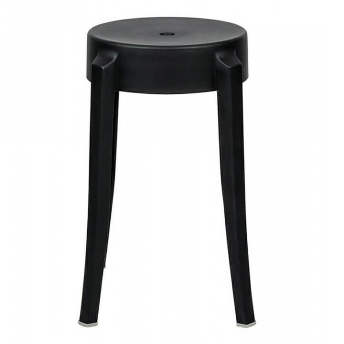 Stołek do kuchni Calmar C1070.BLACK King Home minimalistyczny matowy czarny