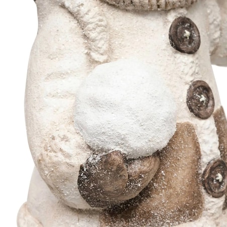 Figurka świąteczna Dziewczynka w czapce z latarnią 40 cm