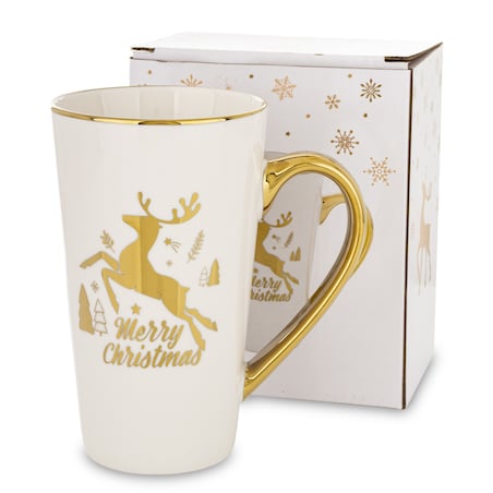 Kubek porcelanowy 450 ml IREMI-II biały