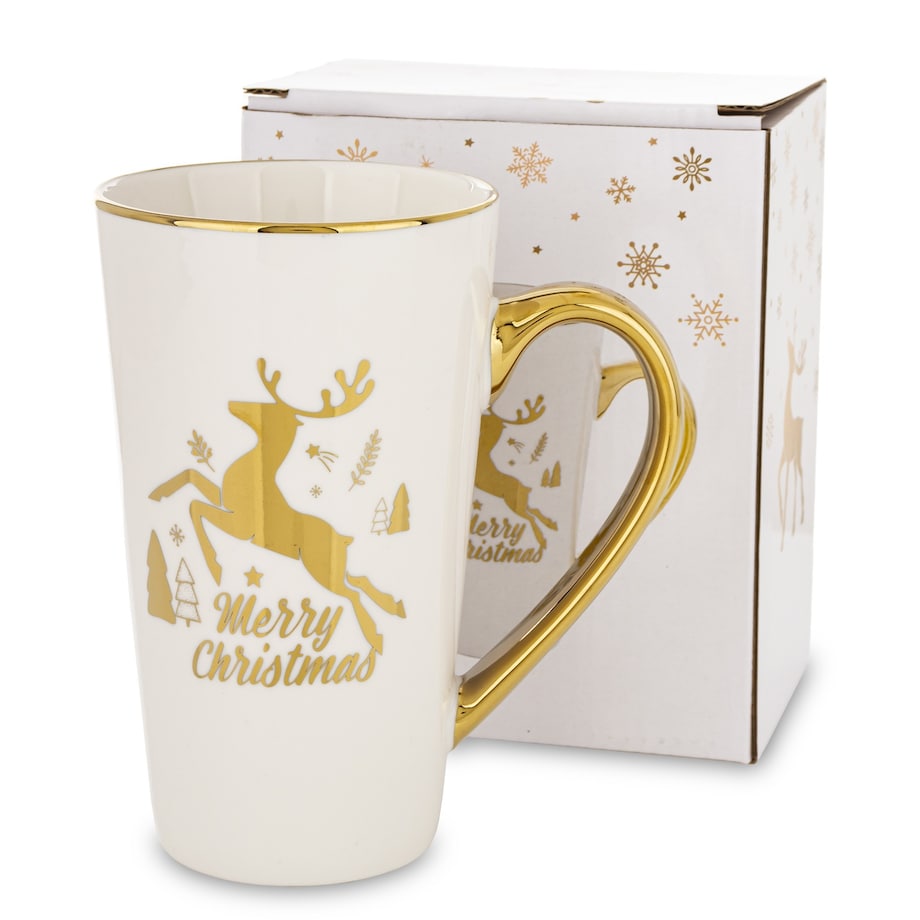 Kubek porcelanowy 450 ml IREMI-II biały