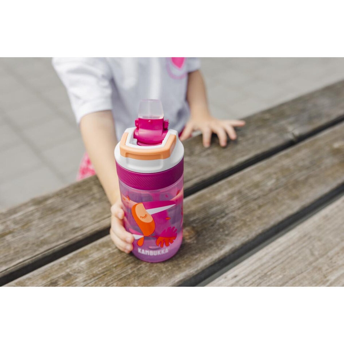 Butelka dla dzieci (400 ml) Toekan Love Lagoon Kambukka