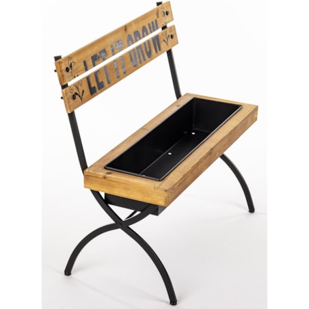 Kwietnik drewniano-metalowy 71x79x39 cm PANCA