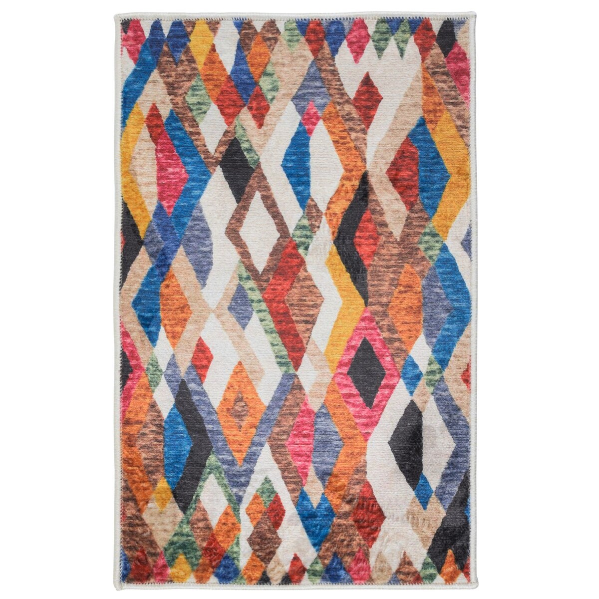 Dywan, chodnik nowoczesny geometryczny Mexico 50x80 cm e-floor wielokolorowy