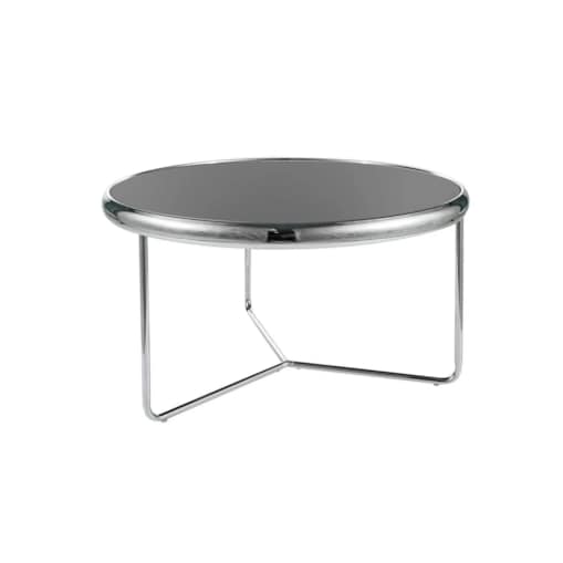 Ława SCARLET czarna/chrom