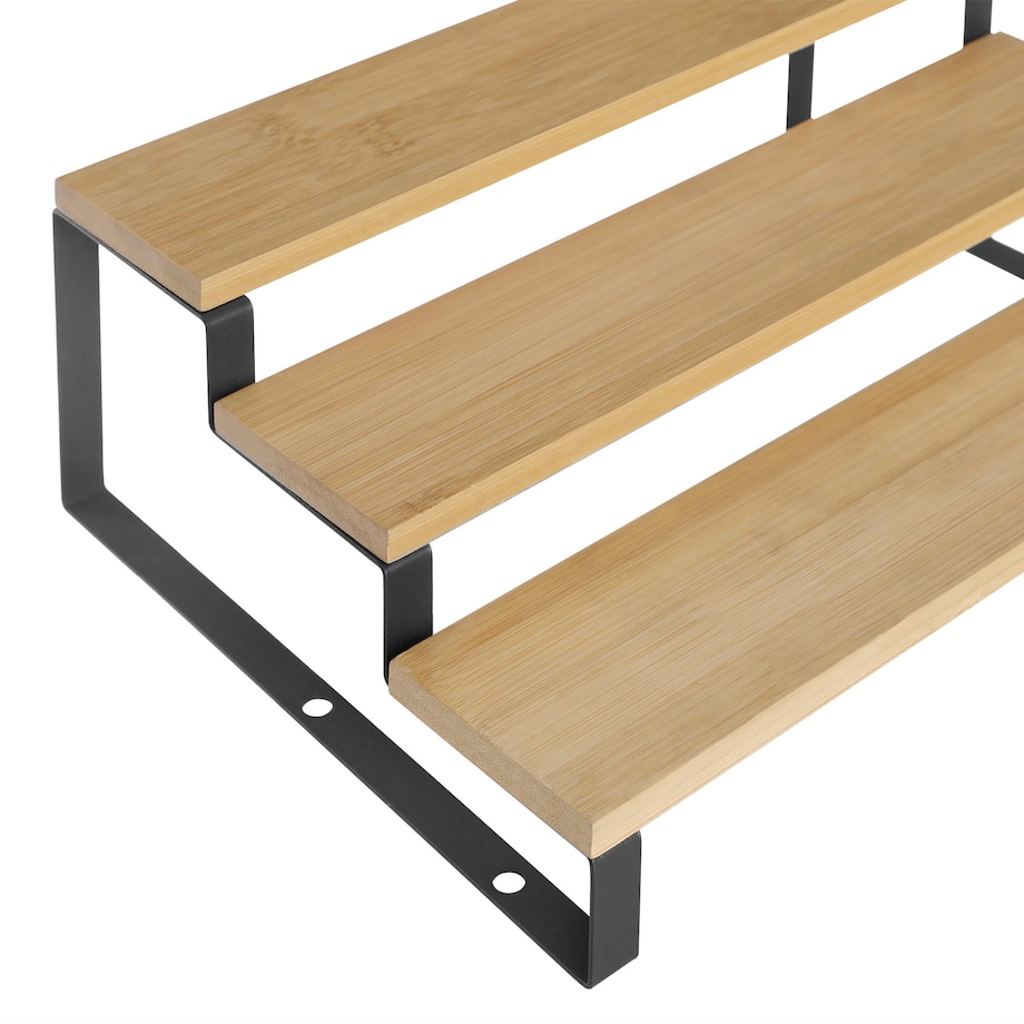 Stojak Na Przyprawy Naturalny, Czarny