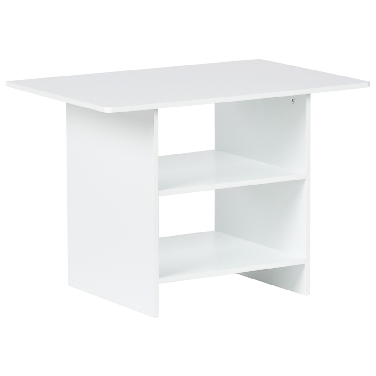 Zestaw dla dzieci stół i 2 krzesła biały YALGOO