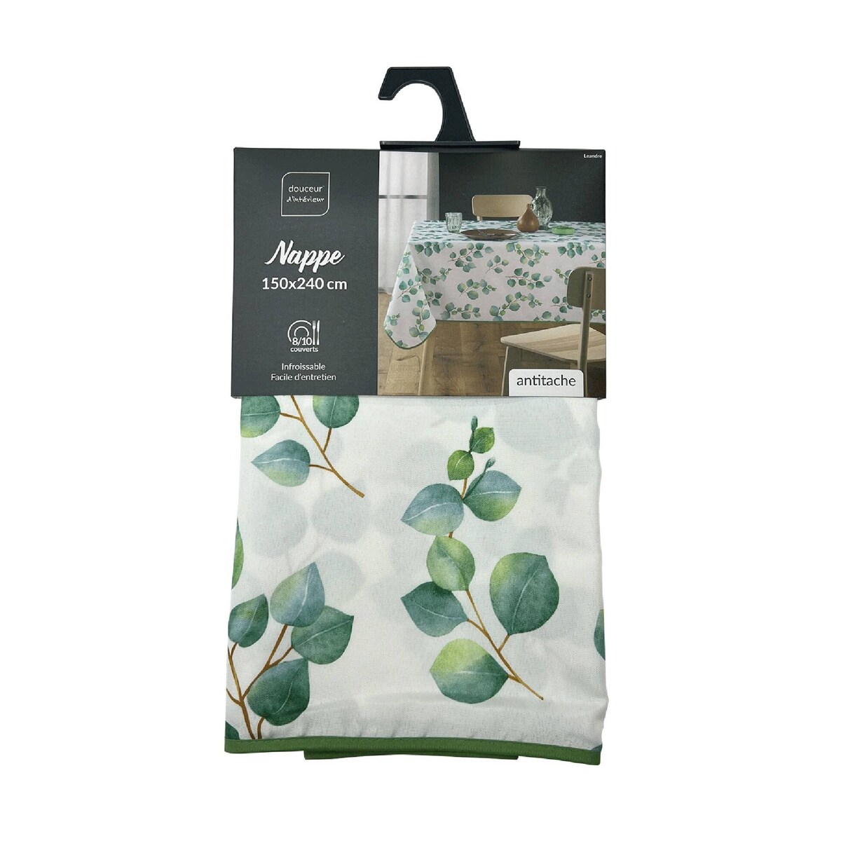 Obrus poliestrowy z nadrukiem LEANDRE, 150 x 240 cm