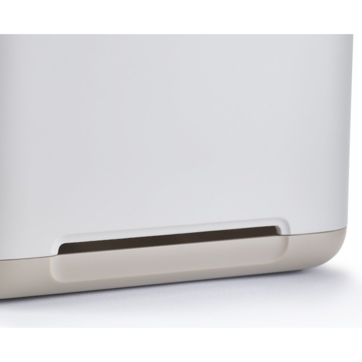 Pojemnik na szczoteczki L beżowy EasyStore, 12.8 x 17.1 x 8.6 cm, Joseph Joseph