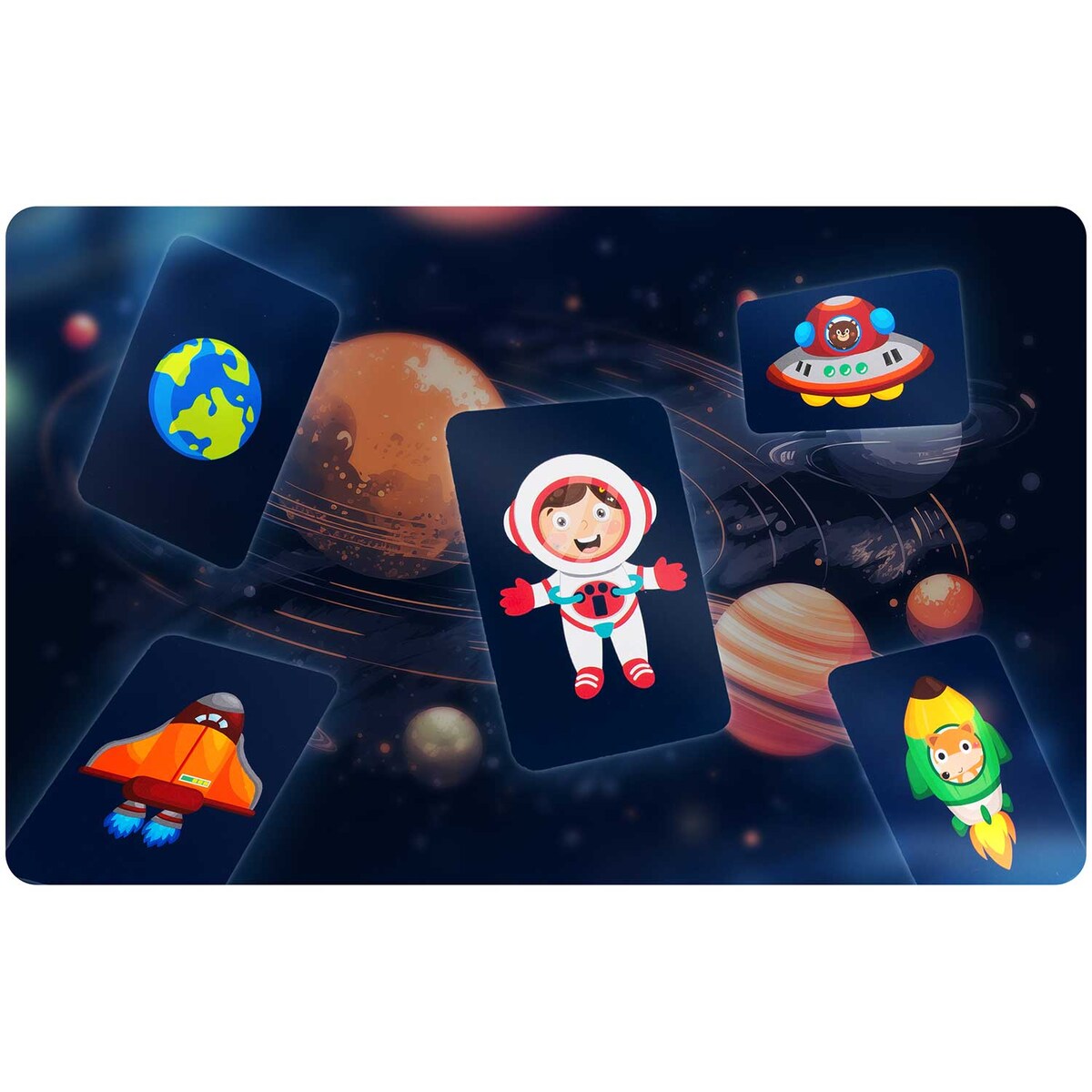 Książka magnetyczna Ricokids RK-770 edukacyjna puzzle układanka kosmos 777001