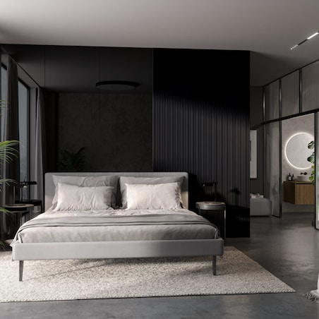 MIKROLAMELE TOPP - CZARNY MAT