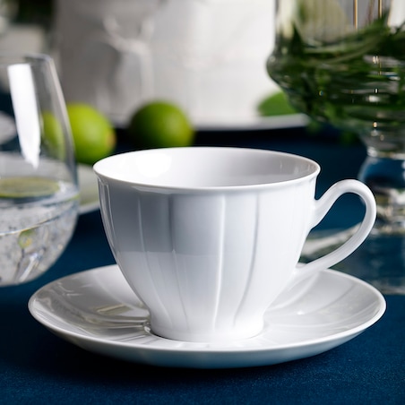 Filiżanka 250 ml Oktawa biała 0001
