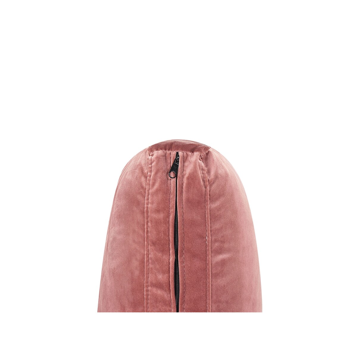 Moduł narożny welurowy różowy EVJA