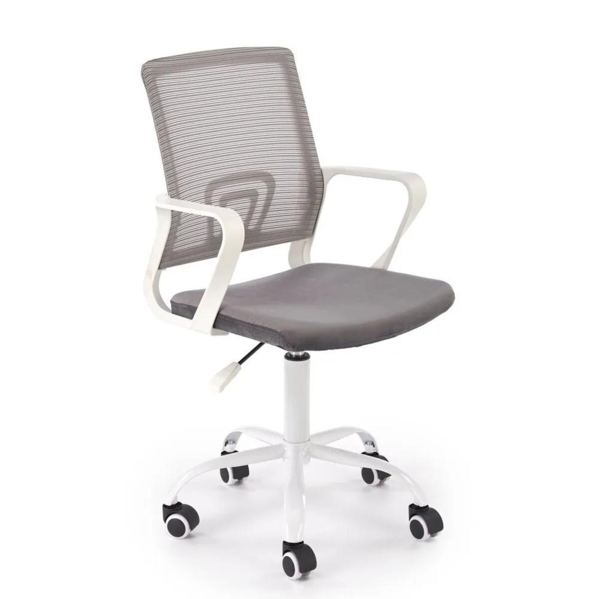 Fotel dziecięcy FRODO szary/biały