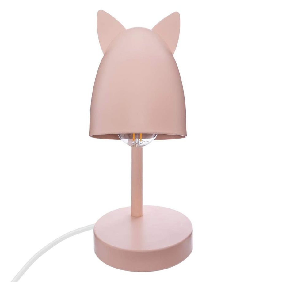 Lampka na biurko OREILLES ROSE, metalowa