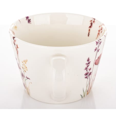 Kubek porcelanowy 450 ml FLORES 8x15x11,5 cm