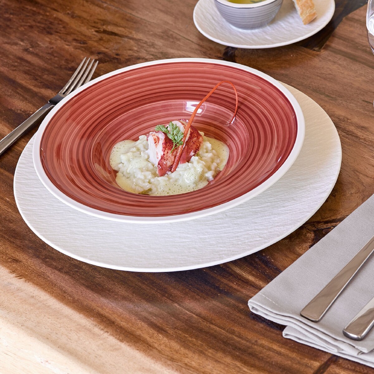 Talerz obiadowy Manufacture Rock Blanc, 27 cm, Villeroy & Boch