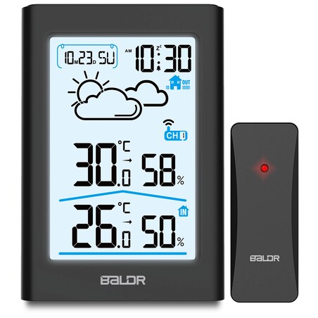 Bezprzewodowa stacja pogodowa pogody higrometr Baldr