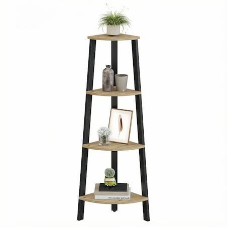 Regał drabinkowy Artisan, organizacyjny na książki, nowoczesny design