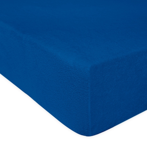 Prześcieradło frotte z gumką 120x200 kolor chaber