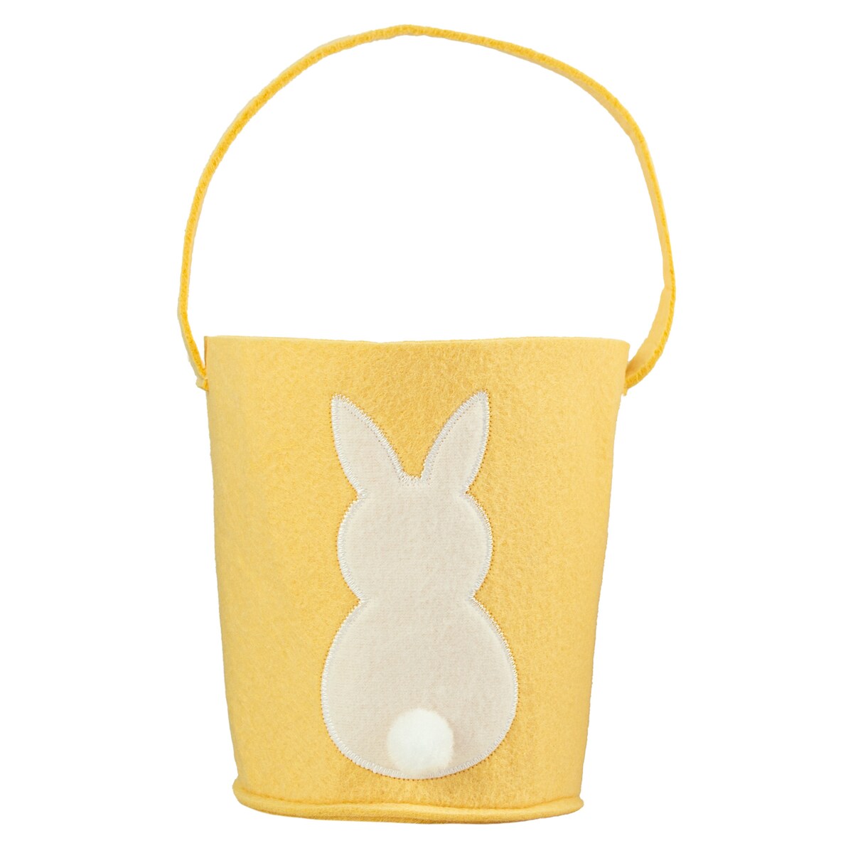 Koszyk Koszyczek Filcowy Wielkanocny Na Jajka Pisanki Dekoracja Ozdoba Z Zajączkiem Pomarańczowy