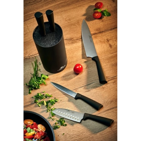 Gerlach Zestaw Noży w Bloku Smart Black