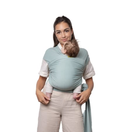 Chusta do noszenia dziecka BOBA Wrap - morska zieleń