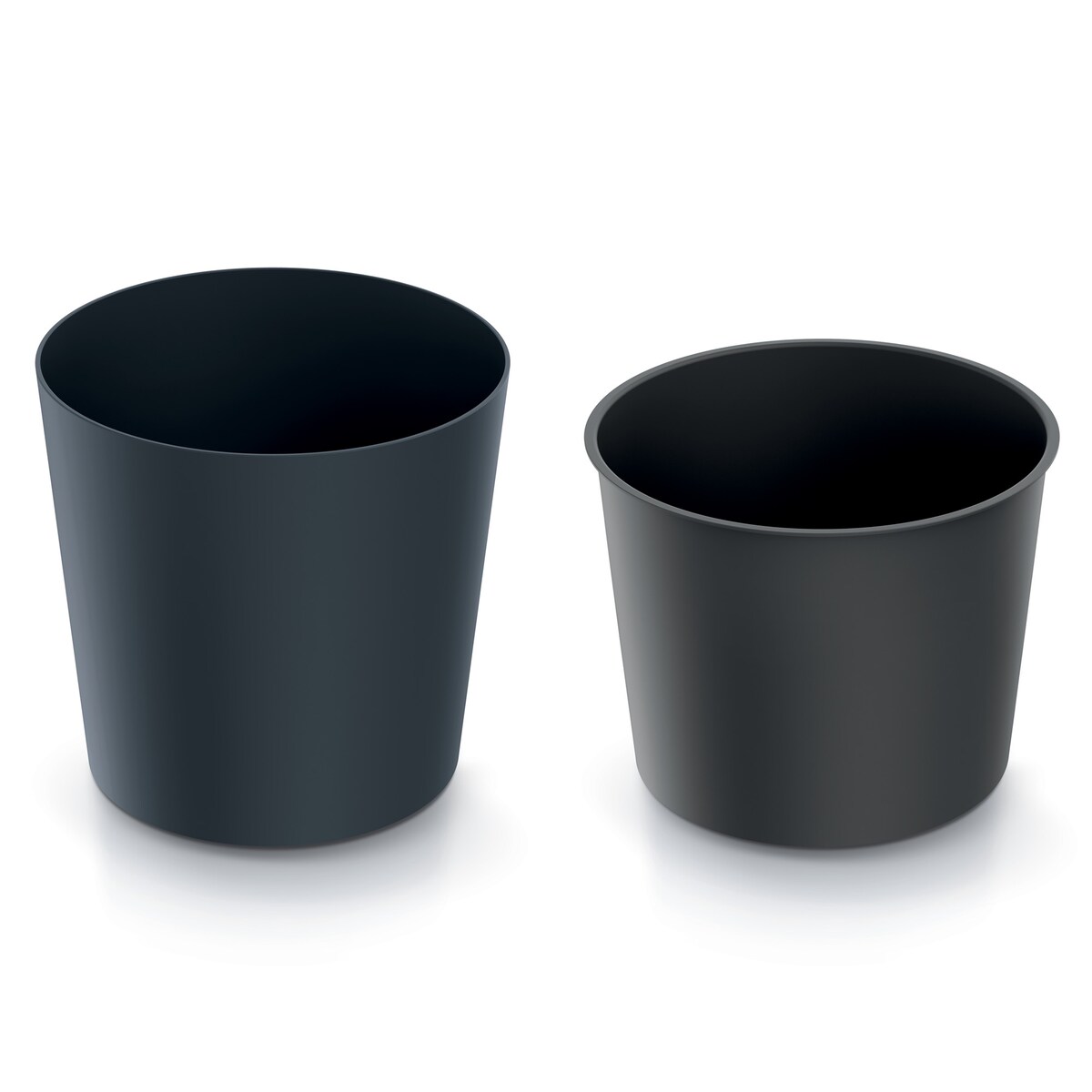 Doniczka Donica Ogrodowa 30 Cm Okrągła Na Taras Do Ogrodu Domu Antracytowa