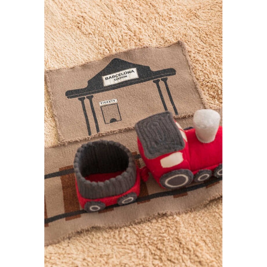 Ride&Roll Miękka Zabawka Pociąg z 4-metrową drogą Lorena Canals