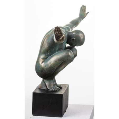 Dekoracja - figurka mężczyzny 31x49x15 cm UOMO