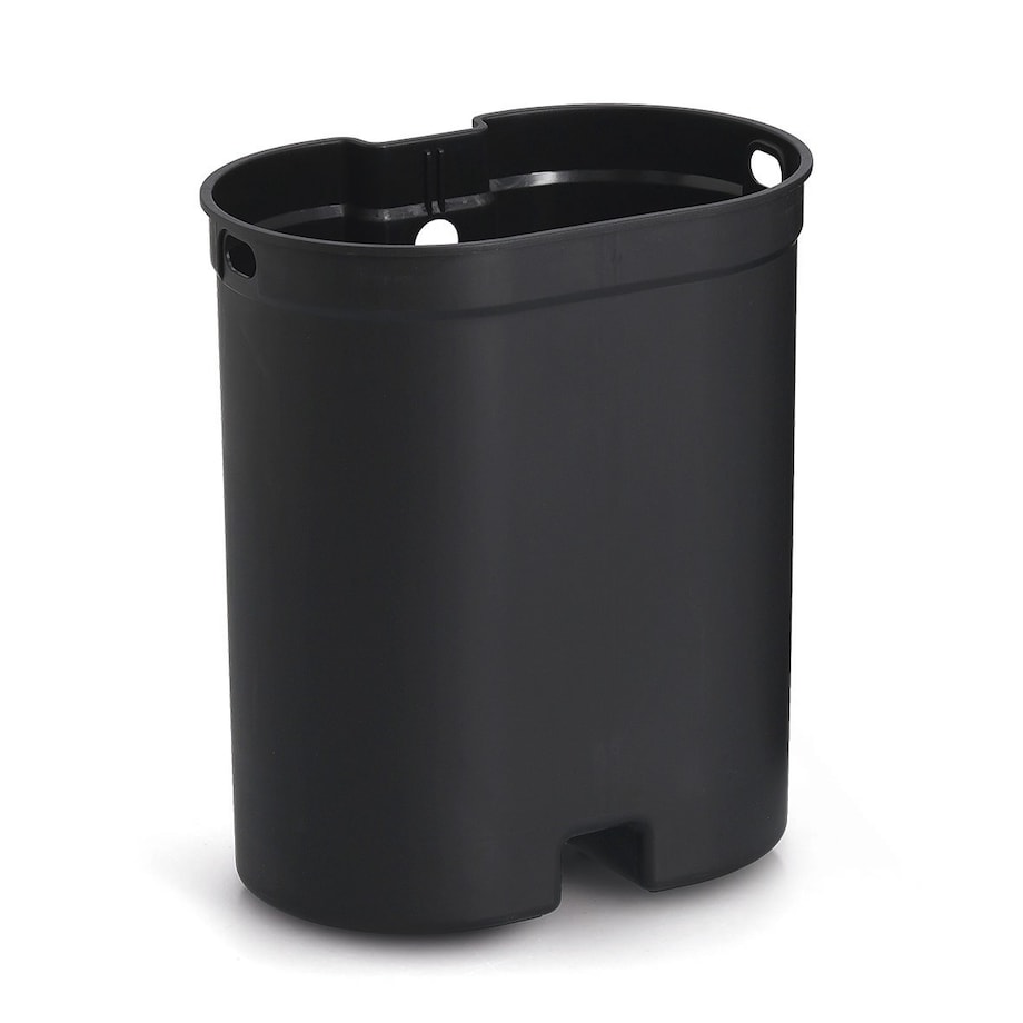 Kosz łazienkowy 6 litrów 26,5x26x22,5 cm DINKA czarny