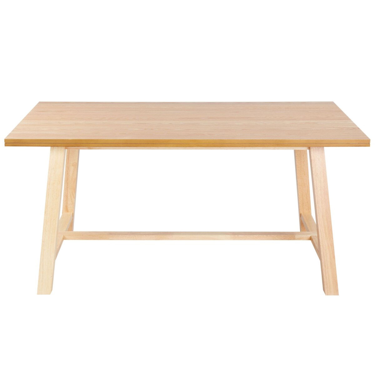 Stół do jadalni 160 x 90 cm jasne drewno BARNES