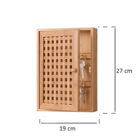 Wieszak na klucze - szafka bambusowa, ZELLER