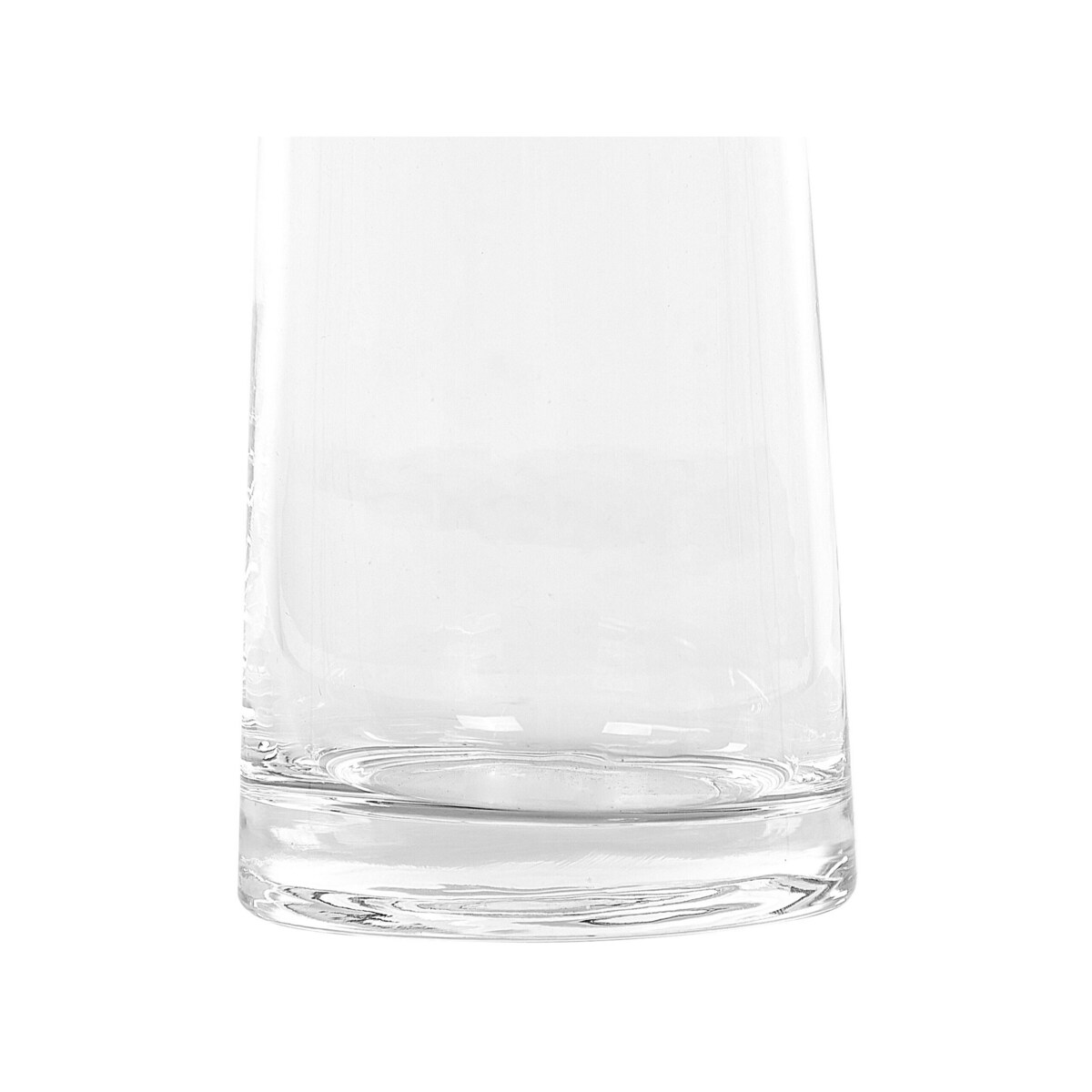 Wazon na kwiaty szklany 26 cm transparentny MANNA