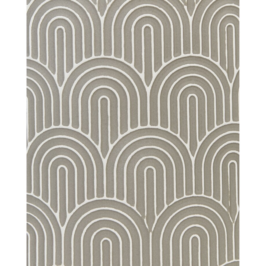 Doniczka na stojaku metalowa 31 x 31 x 58 cm szara AUBRIETA