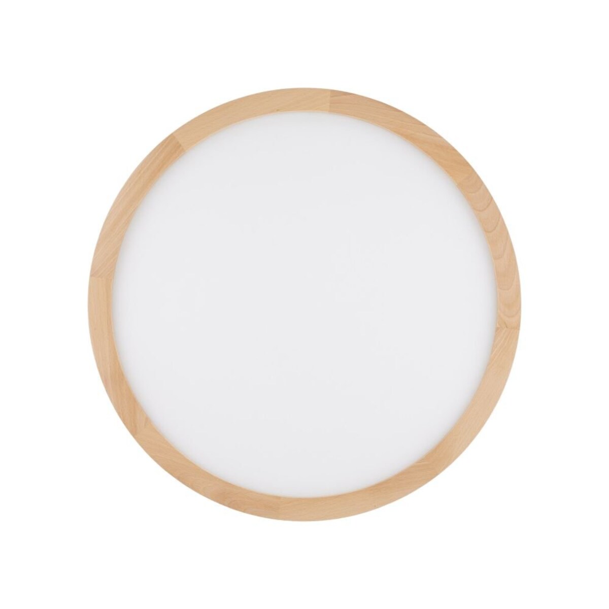 Plafon LED 45W TK Lighting AQUA WOOD BUK 18008 IP54 biały z drewnem 52,5 cm do kuchni i salonu